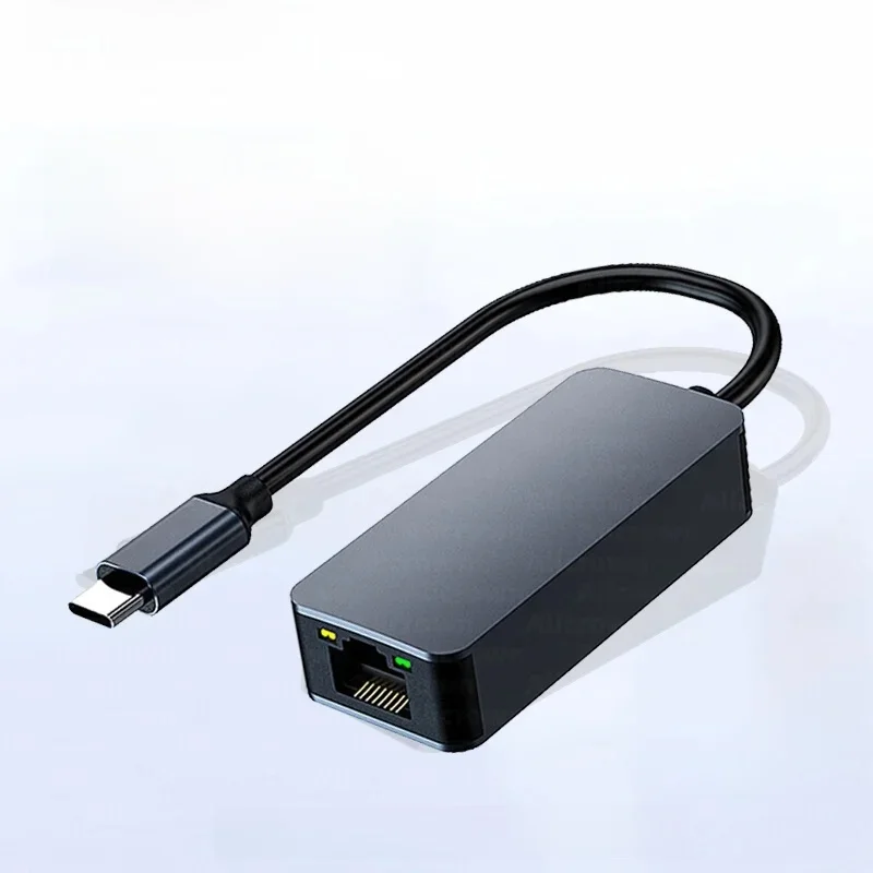 Carte réseau 2500Mbps USB 3.0 Type-C vers RJ45, adaptateur 2.5G, convertisseur Gigabit Ethernet, airies Lan pour PC, ordinateur portable, Windows 8.1, 10/11
