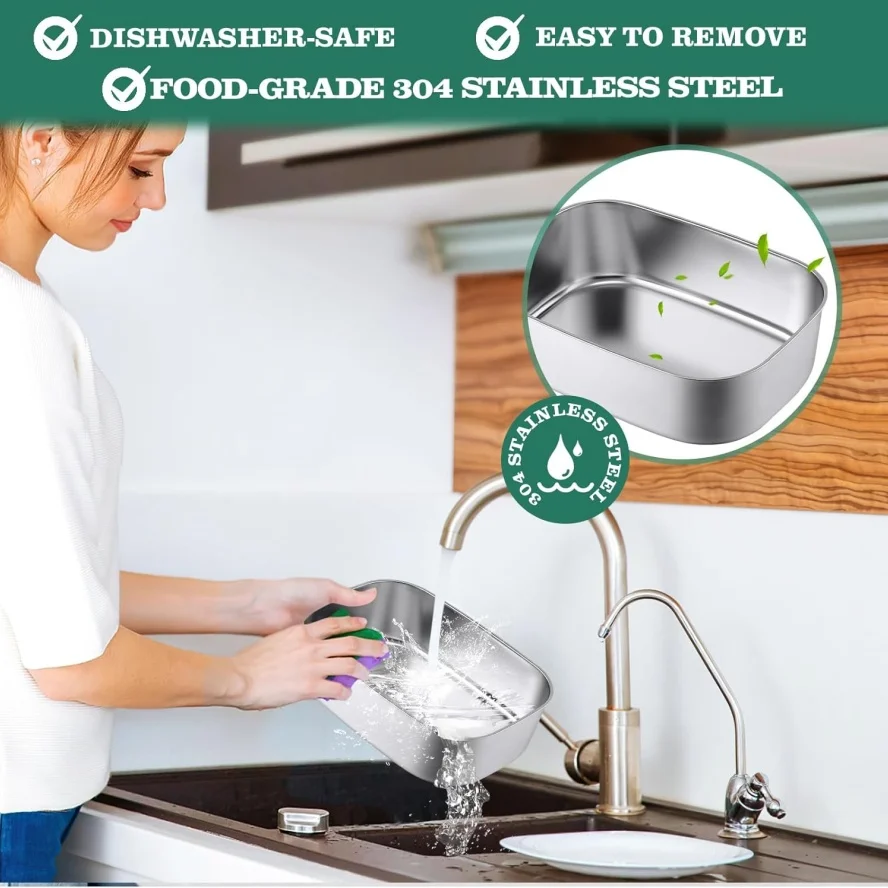 1,5L 65W Elektrische Lunchbox, tragbarer Speisenwärmer für Auto oder Zuhause - Auslaufsicherer 304 Edelstahlbehälter fürs Büro – Detail 4