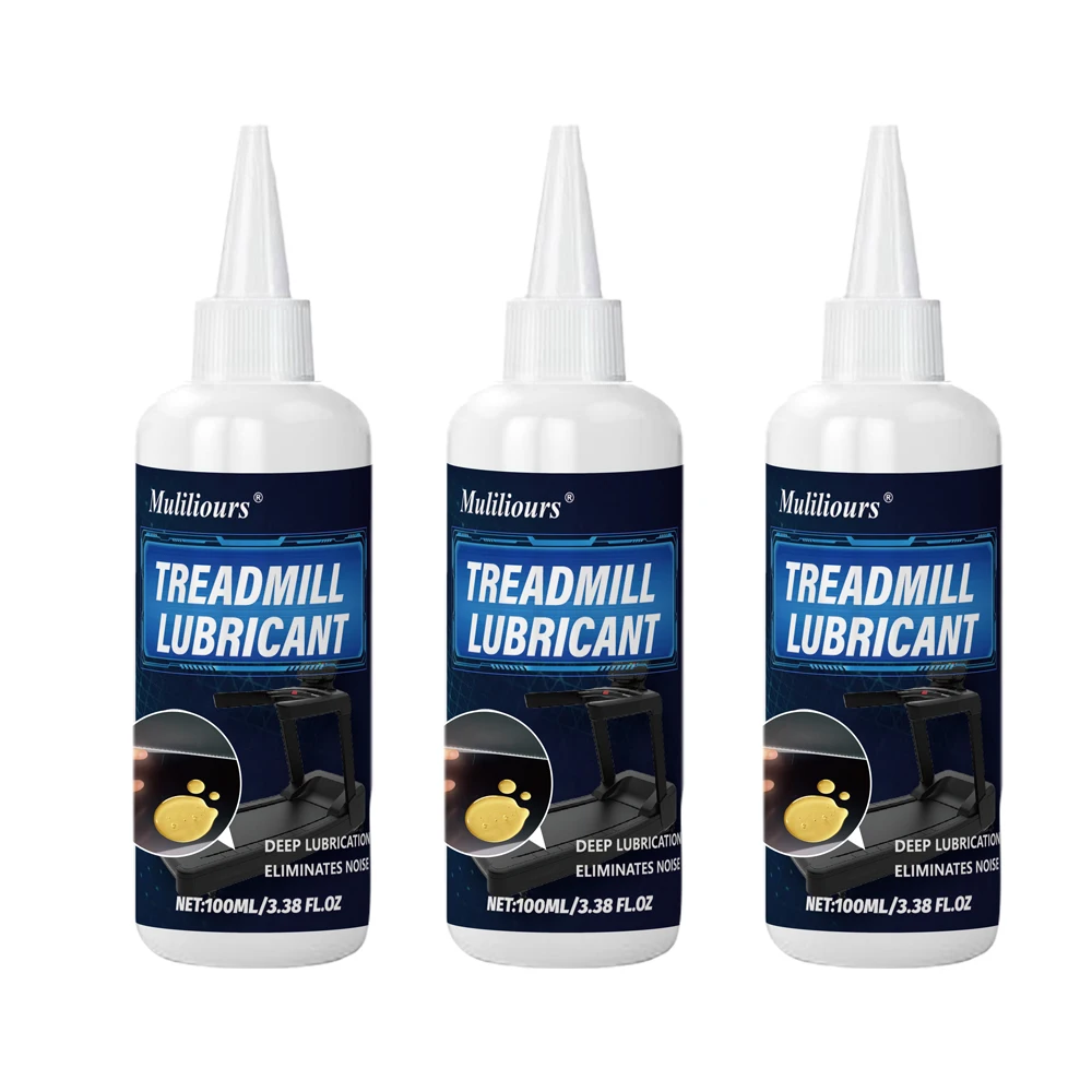 1/2 stuks 100 ml loopband smeermiddel geurloos temperatuurbestendig siliconenolie voor riemonderhoud ruisonderdrukking