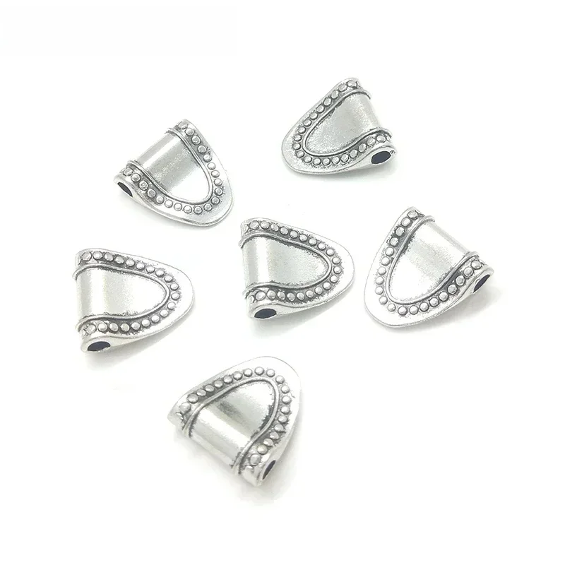 Nowa Moda 10 sztuk 16MM Stop Cynku Piękne Geometryczne Metalowe Koraliki do Samodzielnego Wykonania Bransoletek Naszyjników Ręcznie Robionej Biżuterii — zdjęcie 2