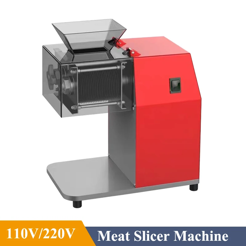 Multi-function Meat Cutter Machine Vegetable Cutting Machine Commercial Electric Meat Slicer Shredded Diced Mince