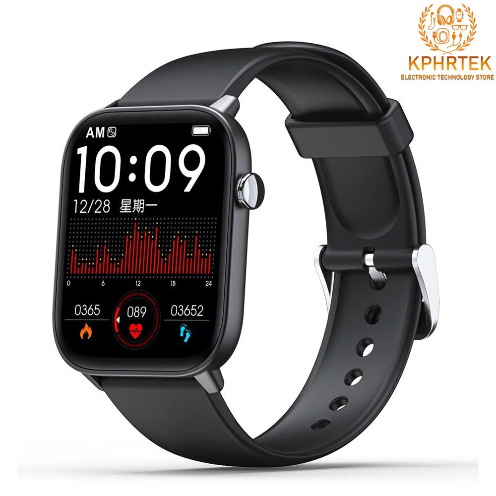 

DM19 multi-function ultra-thin large screen 1.83 healthy sports heart rate blood oxygen monitoring Glory Fit smart watch