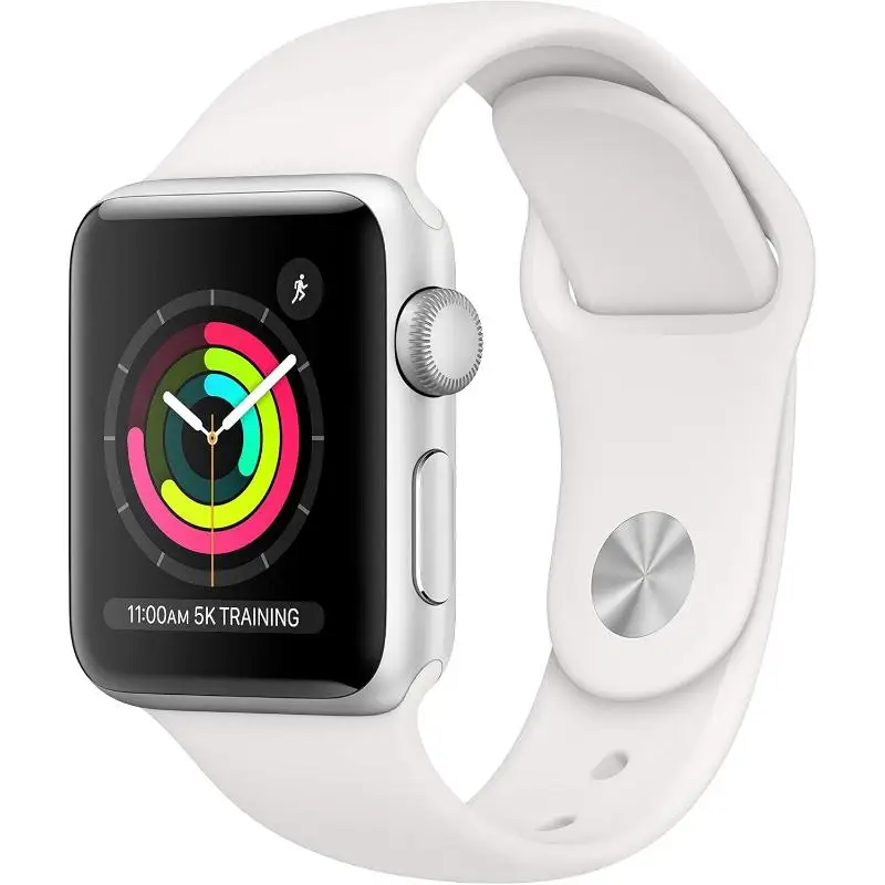 Apple Apple Watch Series 3 Aluminum 38mm A1858 (GPS Only, No Cellular) Silver - Refurbished Good Condition - Aliexpress Deal