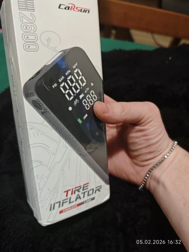 VanVolt AirGo™ Cordless Digital Tyre Inflator - Portable 150 PSI Air Pump photo review