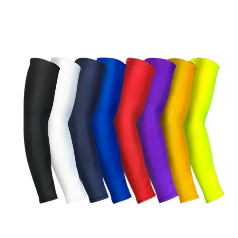 Bandes de Protection solaire plus chaudes, pour course à pied, basket-ball, cyclisme, bras de sport, manchon de Compression, volley-ball, Protection UV