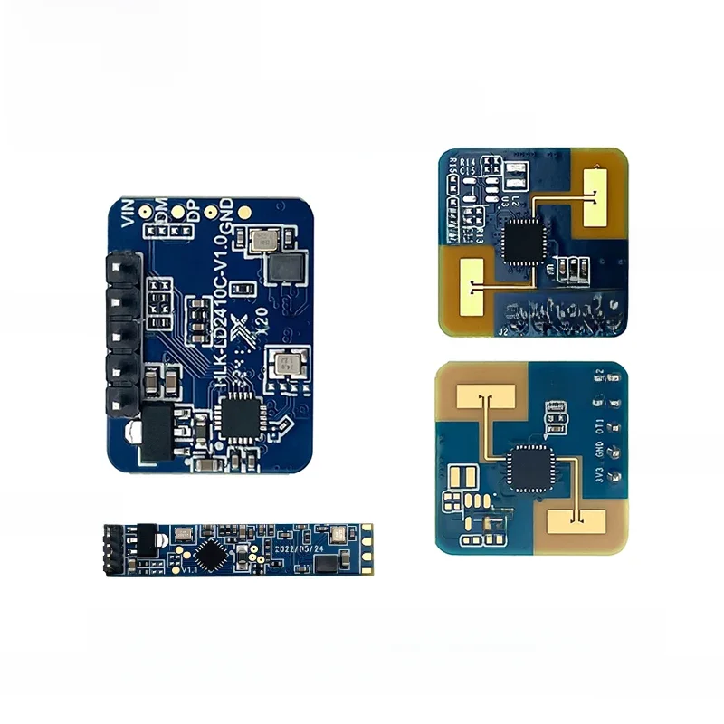 Nowy HLK-LD2410C LD2410 LD2420 LD2410S 24GHz MMWave 5M Radarowy Czujnik Obecności Człowieka Moduł Wykrywania Ruchu — zdjęcie produktu 7