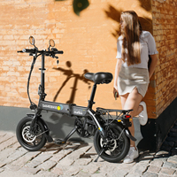 2025 Samebike 14 Inch Folding Electric Bike Yinyu14 36V7.8Ah Removeable Lithium Battery High Speed Rear Hub Motor Disc Brake