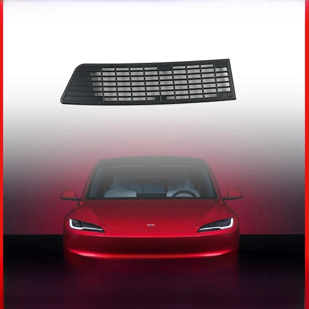 Couvercle de ventilation pour flux d'air des Highlands Tesla, nouveau modèle 3, garniture Anti-blocage, prévention, couvercle d'admission, accessoires, 2024