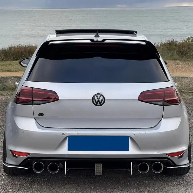Spoiler de toit style Oettinger pour Volkswagen Golf MK7 7.5 GTI R GTD Spoiler arrière ABS Aleron Golf 7 2013 - 2020