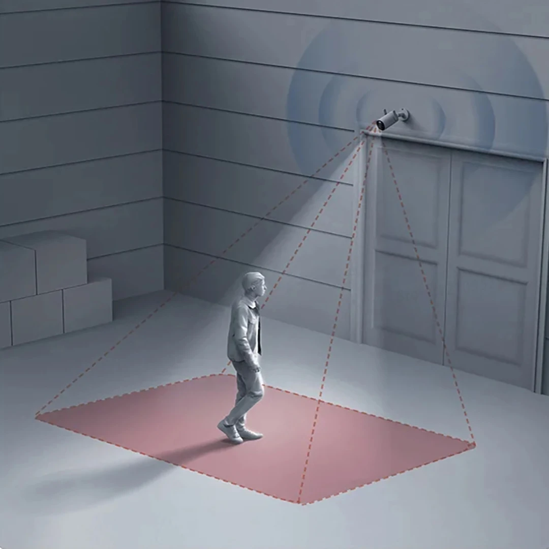 Global Version Xiaomi Outdoor Camera AW300 2K Full-HD Full-Color Night Vision Intercom Sound And Visual Warning Real-Time Voice