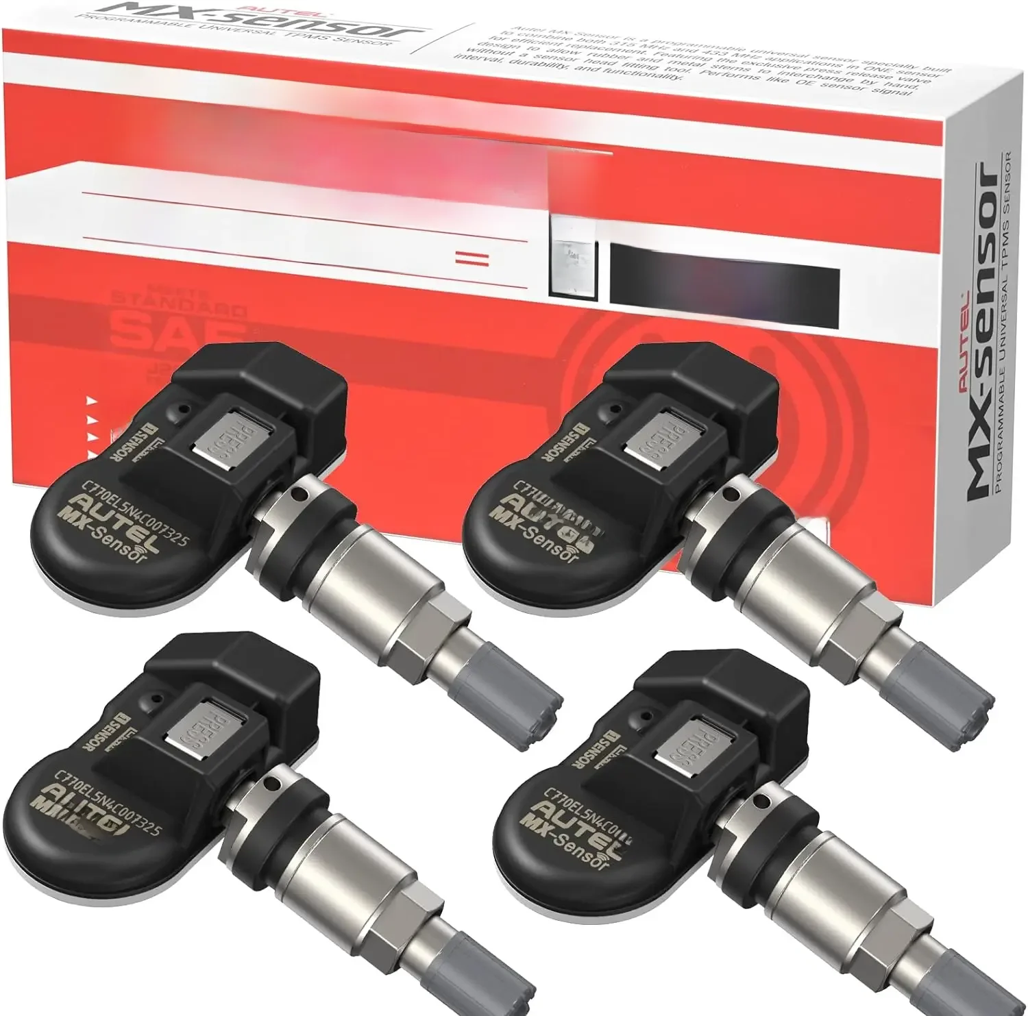 Autel MX-Sensor 433 315 MHZ TPMS Sensor MaxiTPMS Bandenspanning Monitor Tester Band Reparatie Tools Scanner Programmering MX-sensor - afbeelding 2