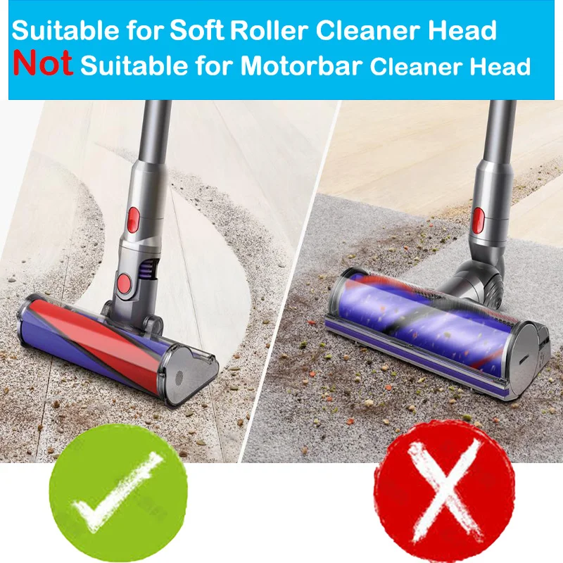 Voor Dyson V6 V7 V8 V10 V11 Vacuüm Zachte Roller Cleaner Hoofd Belangrijkste Borstel Accessoires Spare Vervangende Onderdelen Kit Pack