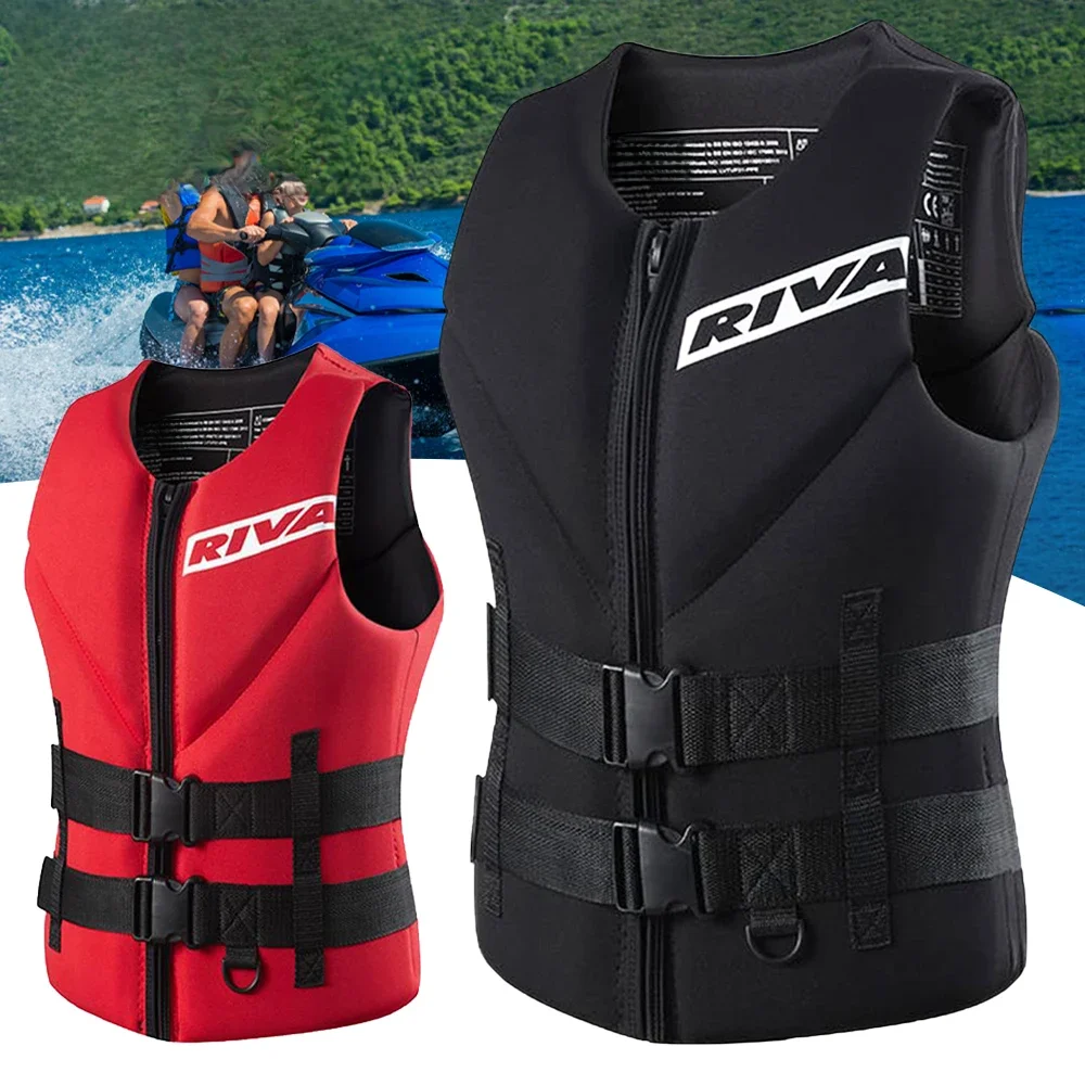 Zwemvest Volwassenen Surfvest Kajak Wakeboard Motorboten Vlot Reddingsboot Ski Watersporten Zwemmen Drifting Reddingsvest - afbeelding 2