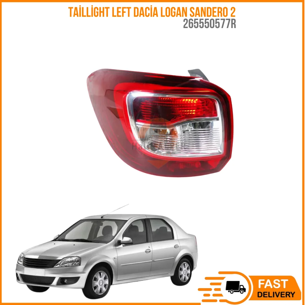 

For Taillight left car parts Dacia Logan Sandero 2 II MK2 265550577R high quality fast shipping from warehouse