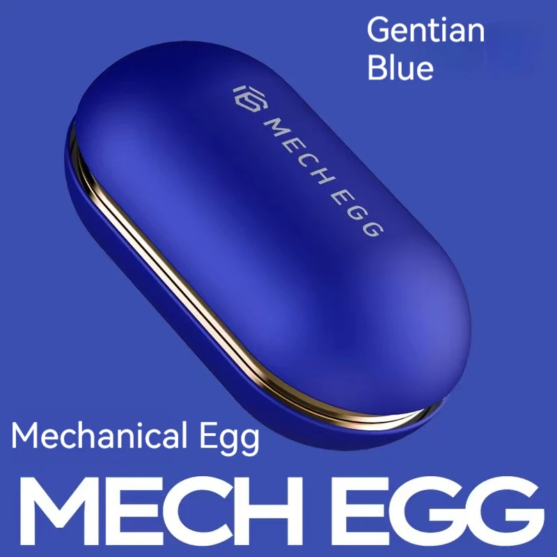 Mech Egg Mechanical Haptic Slider EDC Fidget Slider Metal Fidget Toys ADHD Tool Adult Anxiety Stress Relief Toys