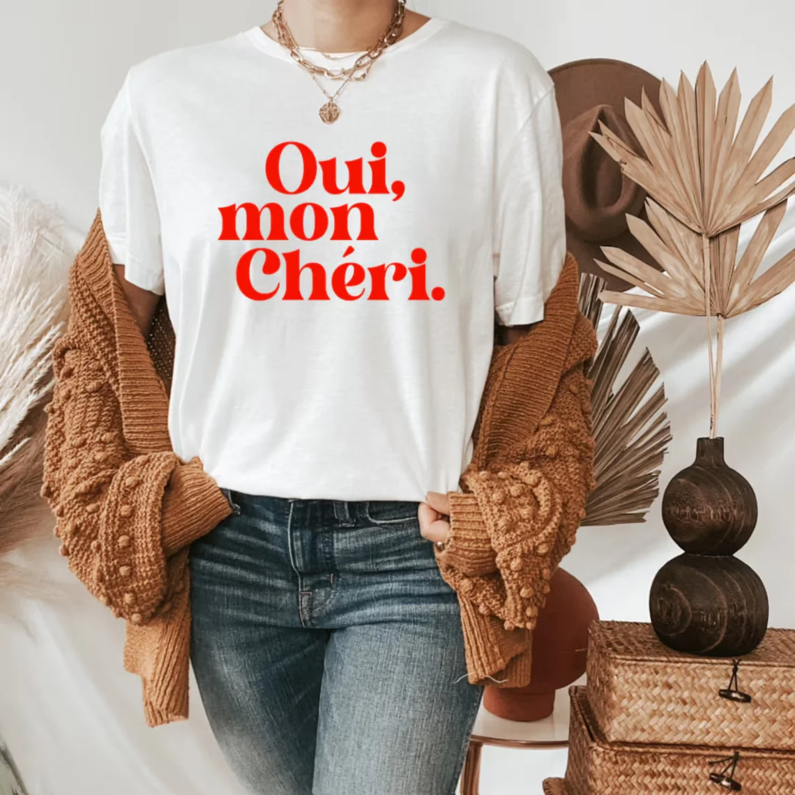 Sugar baby Oui Mon Cheri T-Shirt Französisch T-Shirt lustige Slogan Baumwolle T-Shirt Frauen entspannte T-Shirt kurz ärmel ige Mode lässige Tops