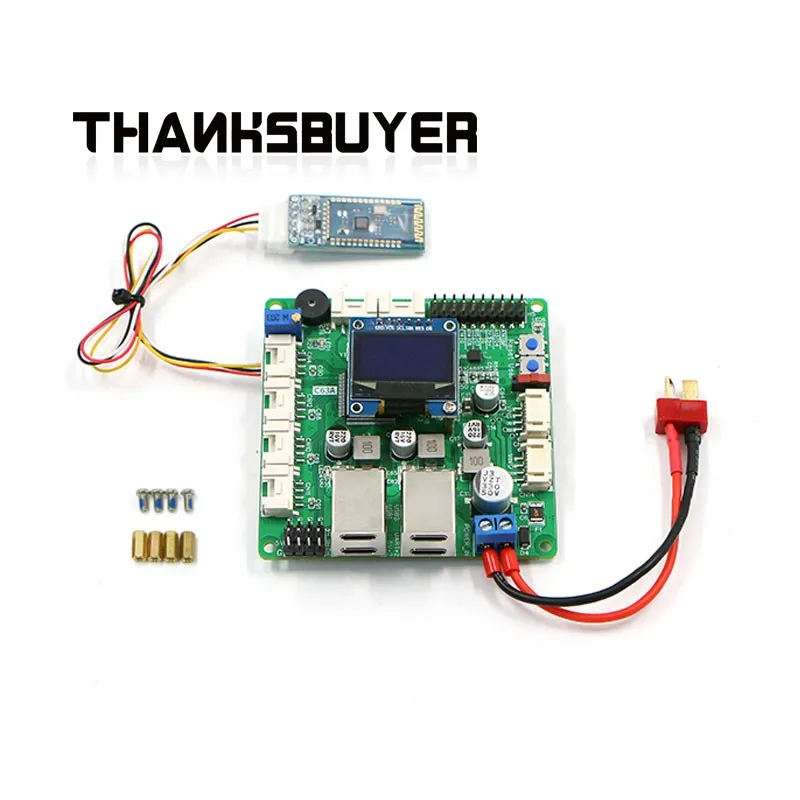 

WHEELTEC C63A Версия бесщеточного двигателя Плата контроллера робота STM32F407VET6 Поддержка чипа для расширения ROS