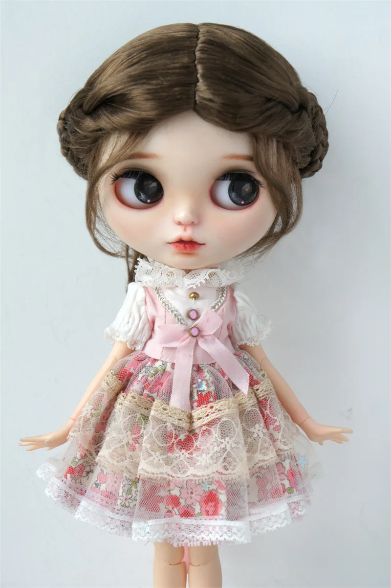JD177 All Sizes Fashion BJD Wig Ballet Synthetic Mohair Hair Suit For Tiny Lati YOSD MSD SD Soft Wholesale Wigs