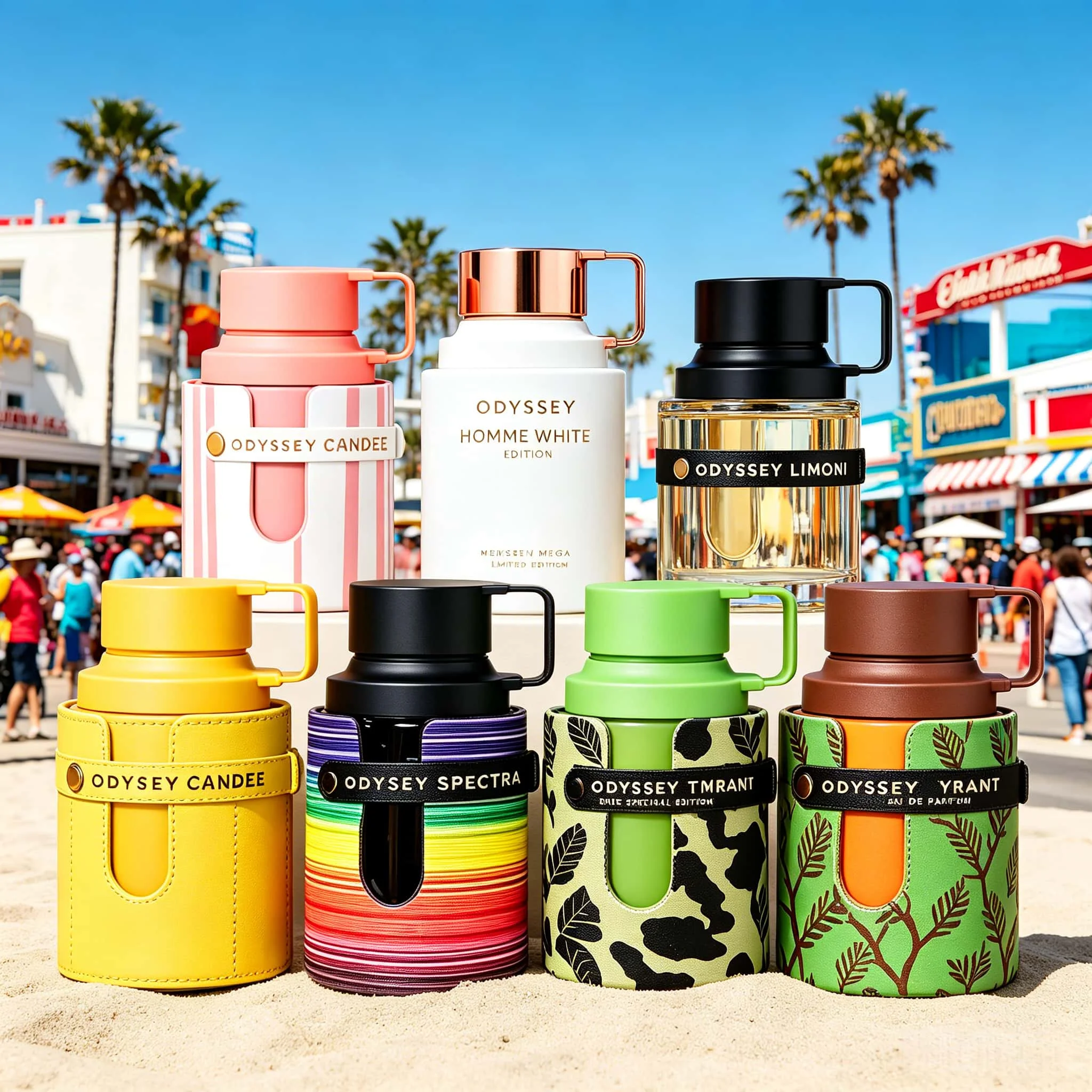 Armaf Odyssey Series Eau de Parfum (100ml/60ml) – Disponible en varios aromas: Gourmand Candy/Chocolate Gourmand, Cítrico-Amaderado, Acuático Fresco, Amaderado Especiado y Oriental Floral-Frutal. Fragancia duradera; apta tanto para hombres como para mujeres.