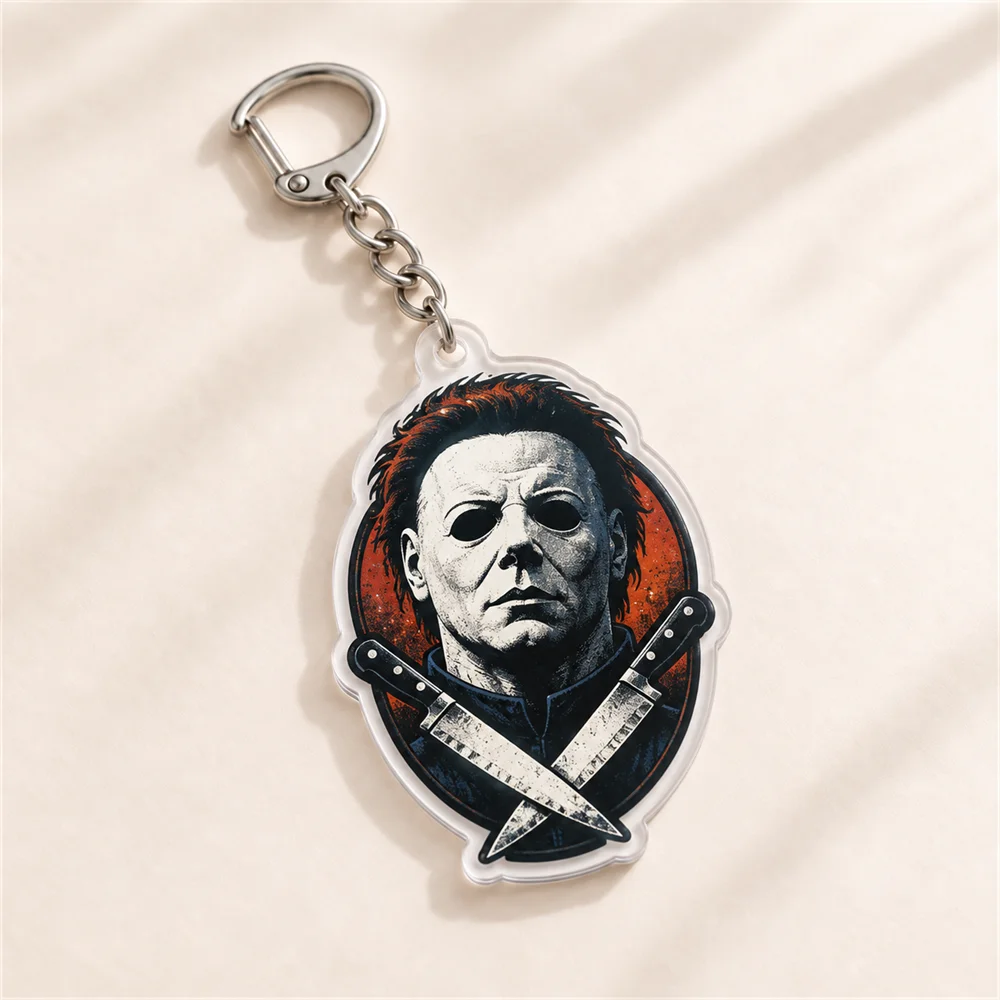 Michael Myers Acrylic Keychain description 3