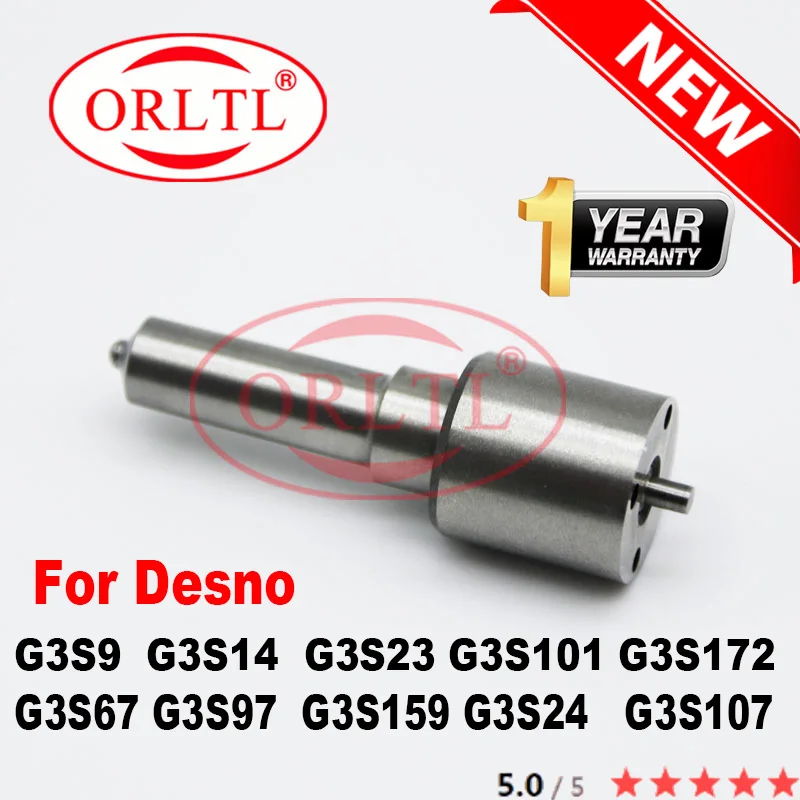 

ORLTL 100％ NEW G3S9 G3S14 G3S23 G3S101 G3S172 G3S67 G3S97 G3S159 G3S24 G3S107 FOR DENSO High Quality Injector Nozzle