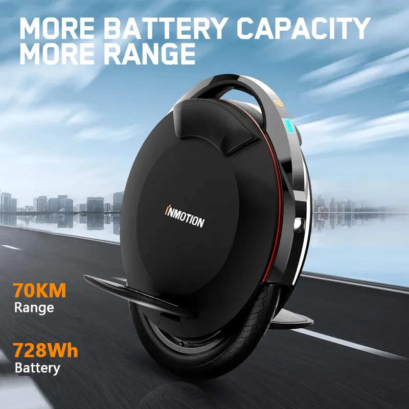 Magazyn w USA oryginalny INMOTION V8S monocykl elektryczny 35km/h prędkość 70KM zasięg 72V 728Wh bateria 1000W silnik inteligentne koło EUC