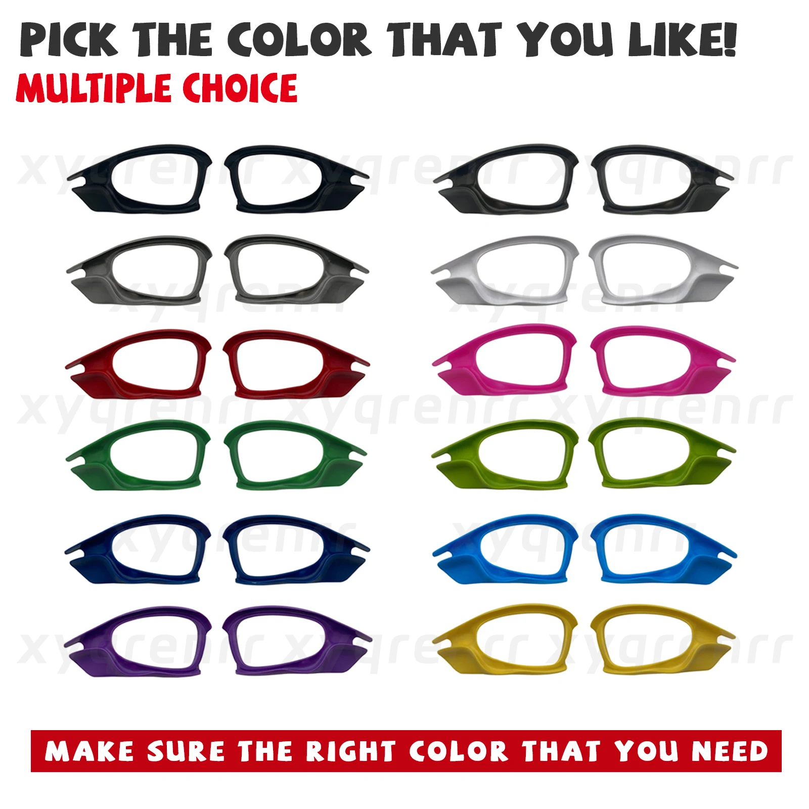 Xyqrenrr Persianas laterales de repuesto para gafas de sol Oakley Juliet X Metal, opción múltiple