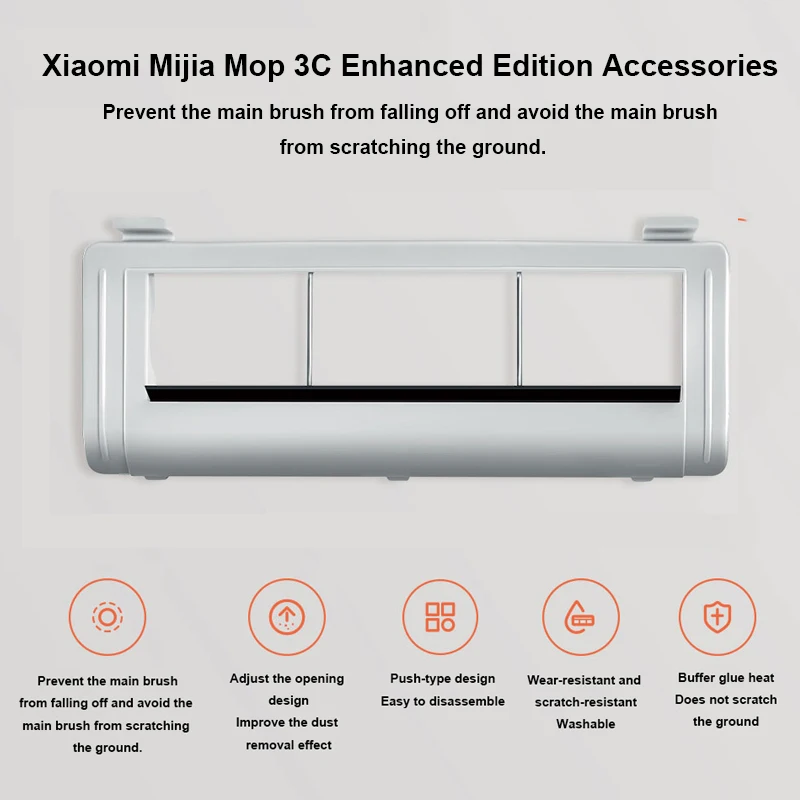 XIAOMI MIJIA Robot Vacuum Mop 3C Plus Enhanced Edition Accessories 5000Pa Big Suction Auto Laser Navigation
