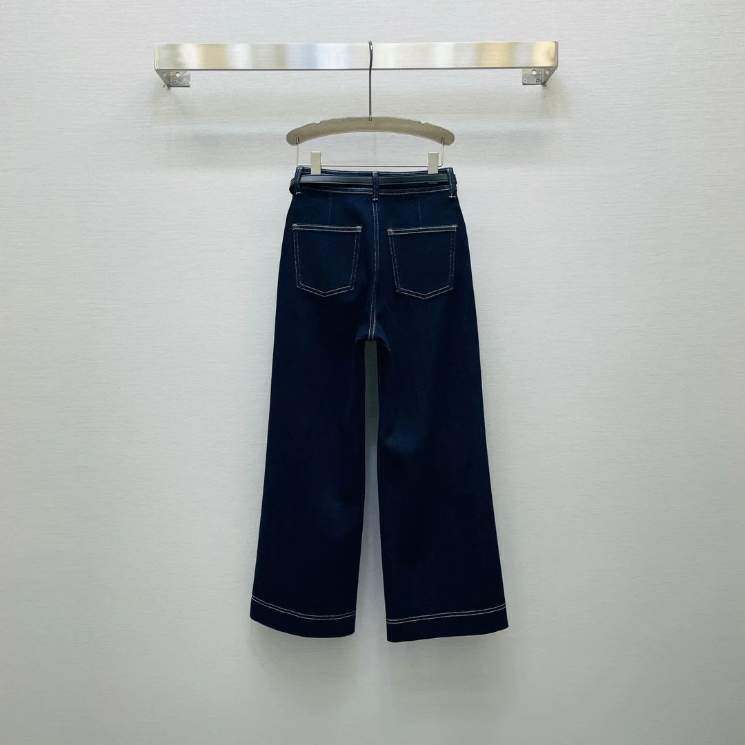 

2025 Summer New Women's High Waist Cowboy Pants