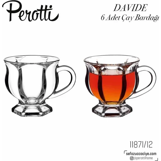 

Perotti Matteo Set of 6 Tea Glasses Perotti Matteo 6 Pcs Tea Glass