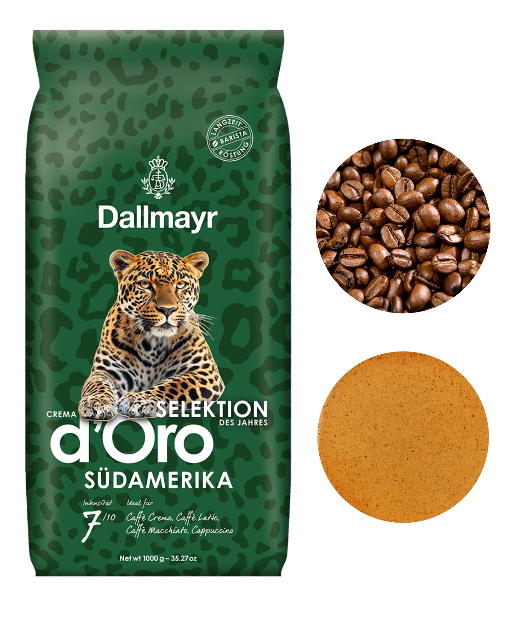 Dallmayr d"Oro Selektion Südamerika kawa ziarnista 1kg