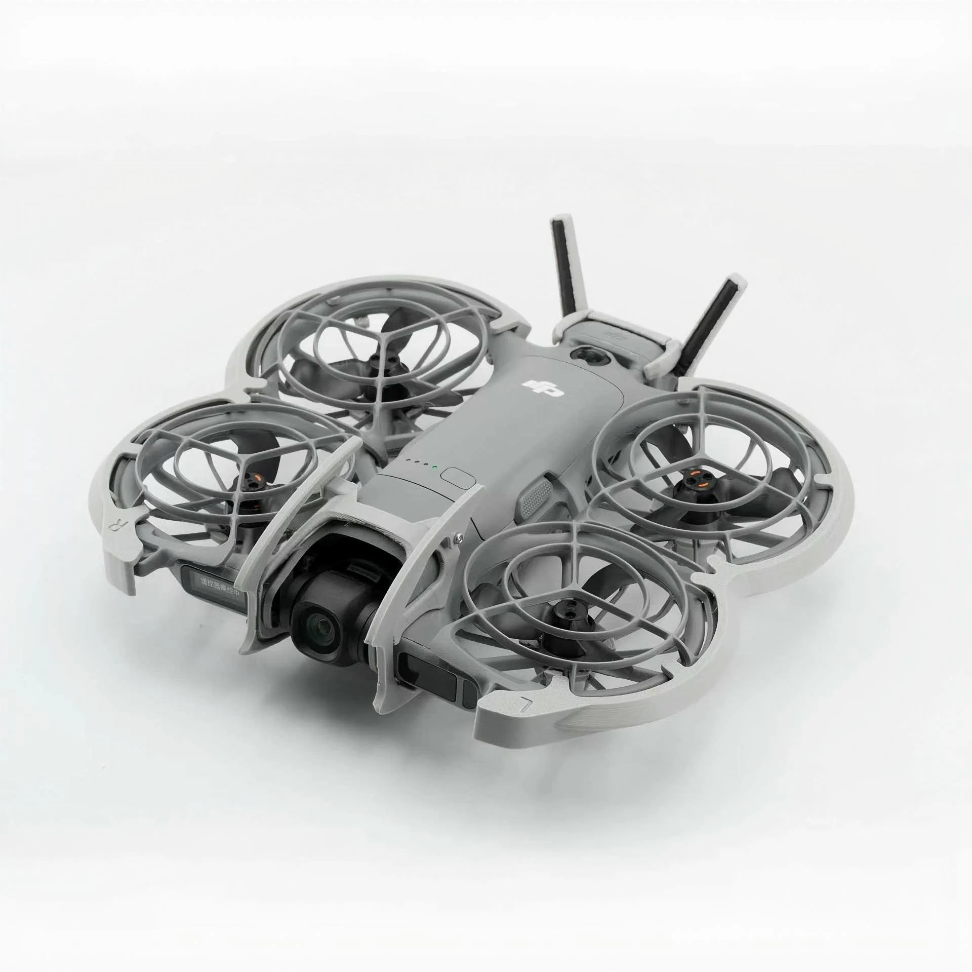 Neo 2 Schutz-Zubehör-Set für DJI (ABS-Material): Gimbal-Schutz, Stoßfänger, 4 Beine, Heckflosse, Doppelringe