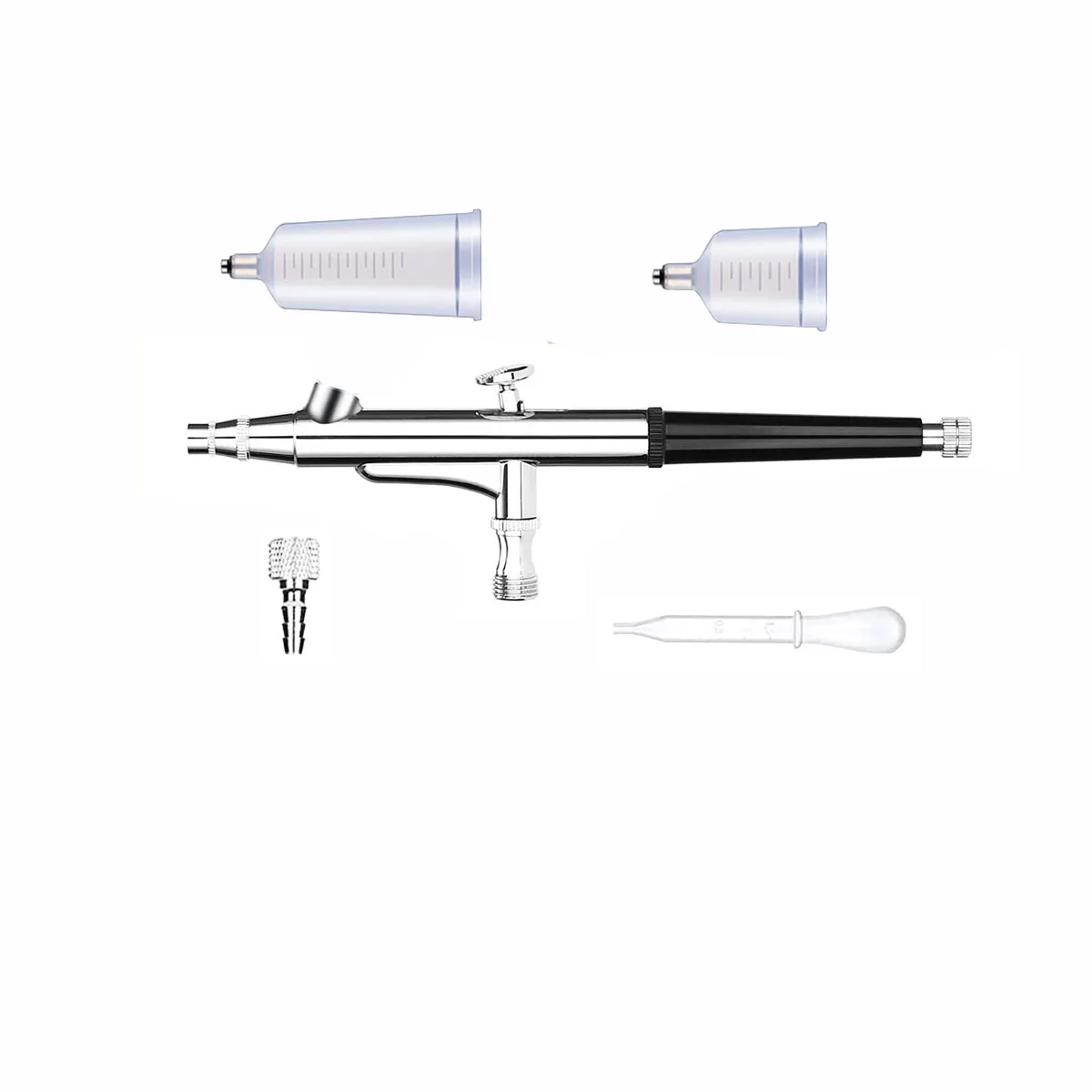 

20cc40ccAirbrush kit Spray Gun Double Action AirBrush Set 0.3mmGravity Feed for Cake Tattoo Nail Art Car Paint Model spray paing