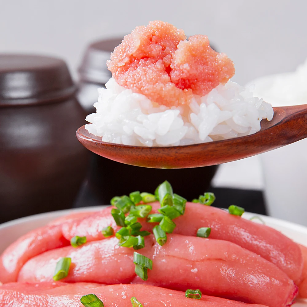 Sokcho famous side dish restaurant Roe Salted rice thief colorless white rice,low-salt white pollack roe