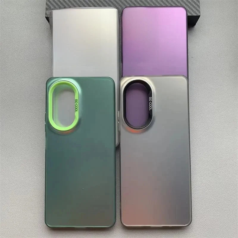 Etui na telefon Honor 90 Honor 70 Honor X7B 5G Honor 90 lite X5 Plus 80 60 Pro 50 se 50 Pro Back Cover Anti-fingerprint IMD — zdjęcie 2