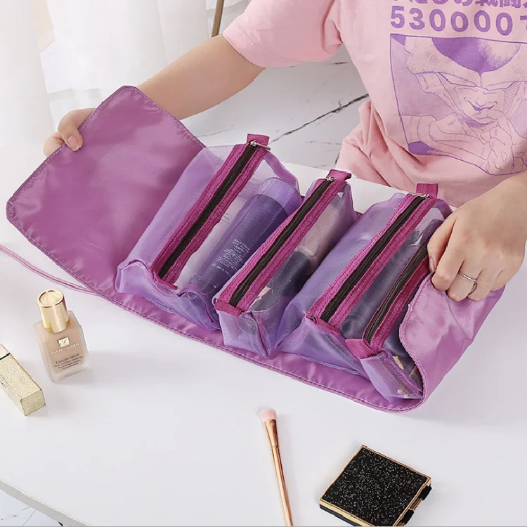 Multifunctional Women Travel Cosmetic Bag Makeup Bags Portable Toiletry Bag Waterproof Lady Storage Wash Organizer Make Up Cases