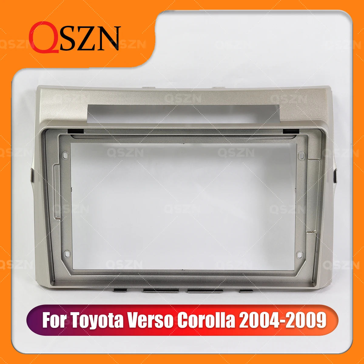 

QSZN 9 Inch Car Radio Frame Fascia For Toyota Verso Corolla 2004-2009 Panel Fitting Installation Frame Dashboard Mount Kit 2 Din