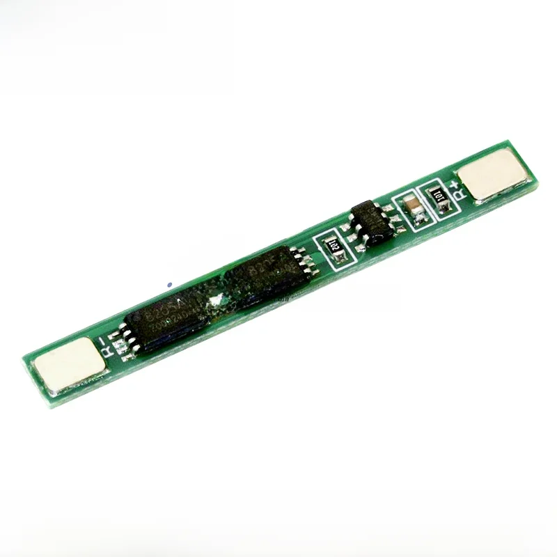 1S 3.7V 4A li-ion BMS PCM 18650 płytka zabezpieczająca baterię PCB dla 18650 litowo-jonowy akumulator li podwójny MOS — zdjęcie 2