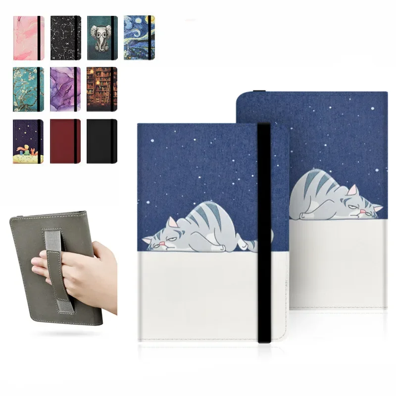 Uniwersalne etui na Kindle 4/5 czytnik e-booków 6 cali Kindle Touch 2014 (Kindle 7 7. generacji) WP63GW etui z nadrukiem Ebook — zdjęcie produktu 6