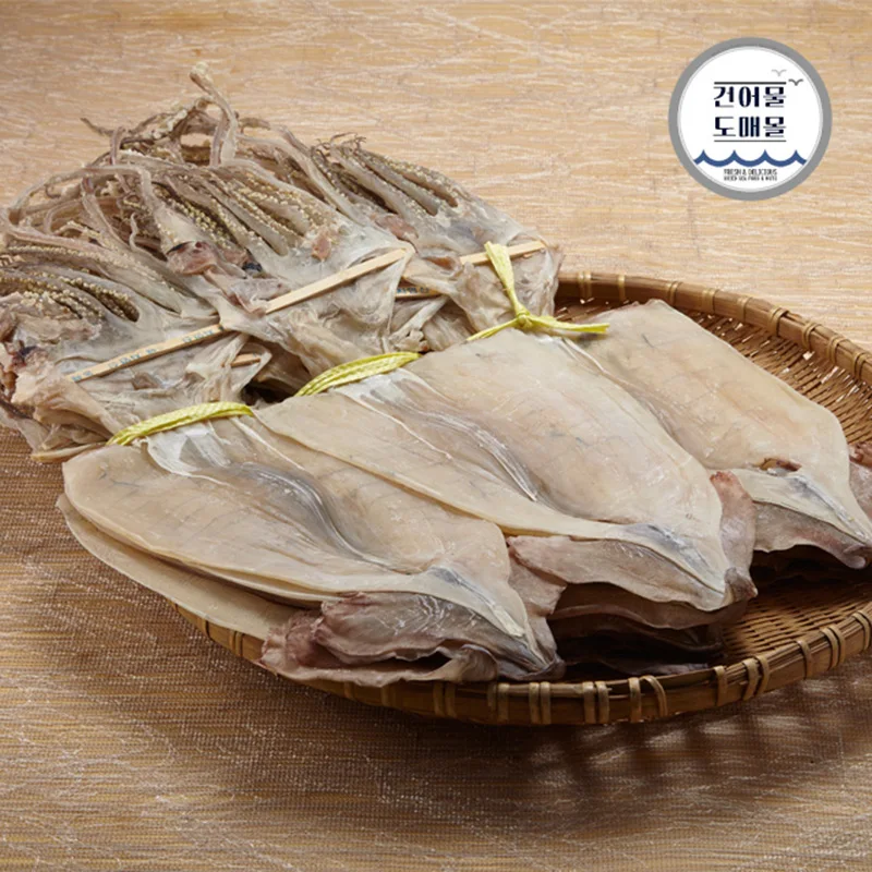 [Dried fish mall] the East Sea of Korea Domestic dry squid 20 pieces 800g