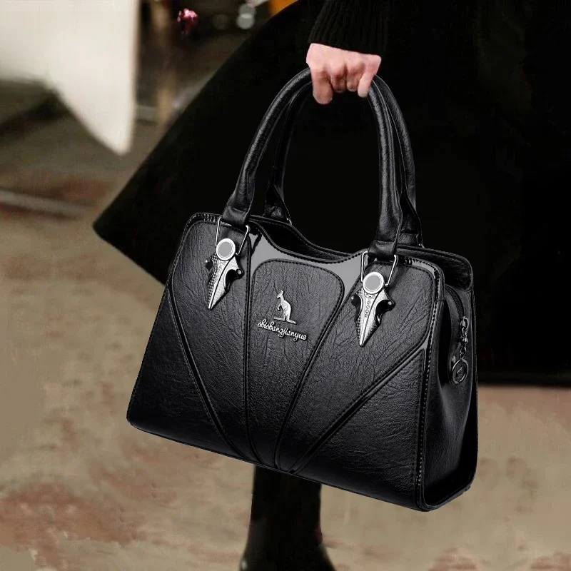 Luksusowe torebki damskie torebki markowe damskie skórzane torby na ramię Crossbody dla kobiet Sac główne damskie torebki 2024 Sac — zdjęcie 2