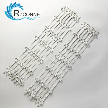 LED arka işık şeridi 7 lamba için 55 ''TV SVS550AF3 LTI550HN11 LJ07-01236A LJ07-01236B LH55UDEBLBB/GO SVS550AH3