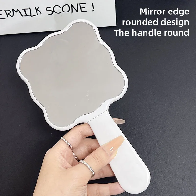 HD-spiegel met kam, handige make-upspiegel, draagbare make-upspiegel, draagbare zakspiegel, mini-make-upspiegel