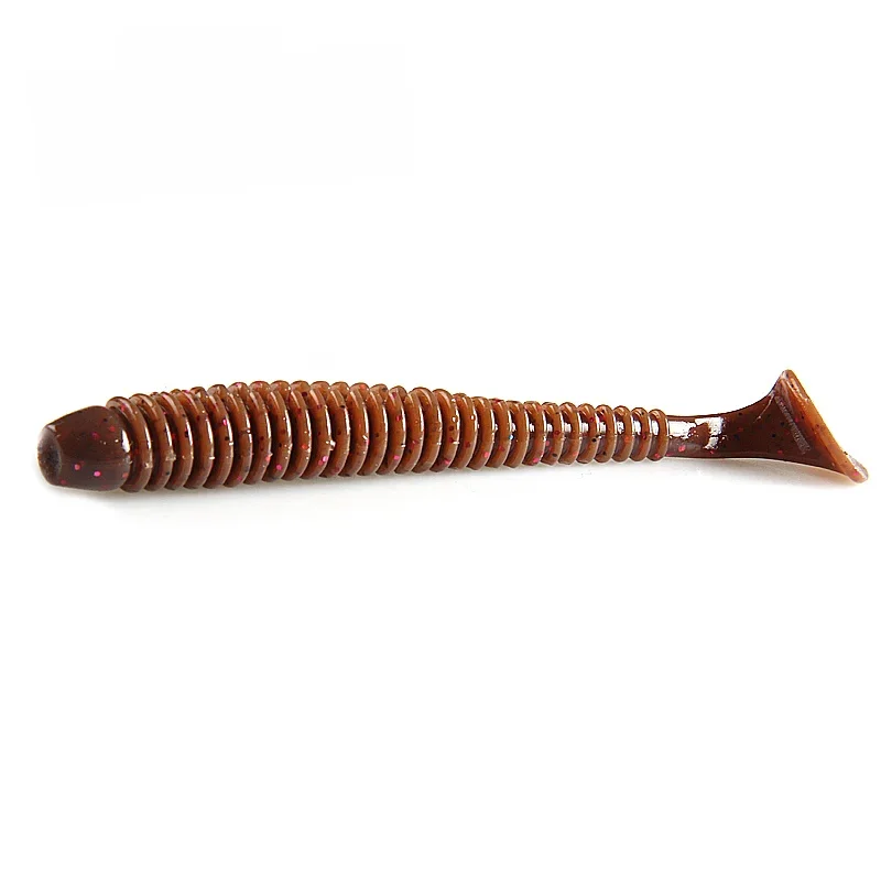 Supercontinent swing Impact Ring Shad Fishing Lure 6szt/10szt/20szt Sztuczne przynęty wędkarskie Pesca Leurre Souple — zdjęcie 2