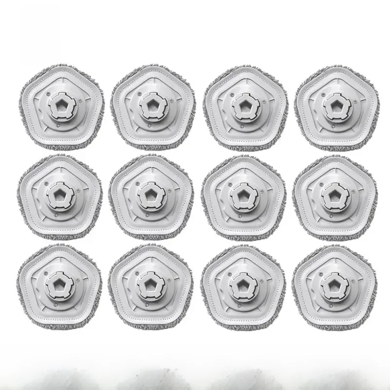 Mop Pad para Dreame W10 Pro, Acessórios Robô Aspirador, Mop Auto-Limpeza, Mop Pano, Peças de