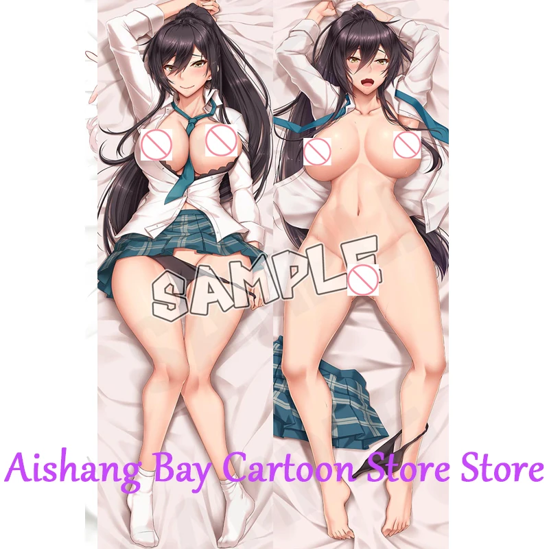 

Dakimakura Anime Pillow Cover Shirase Sakuya Double Sided Print Life-size Body Decoration