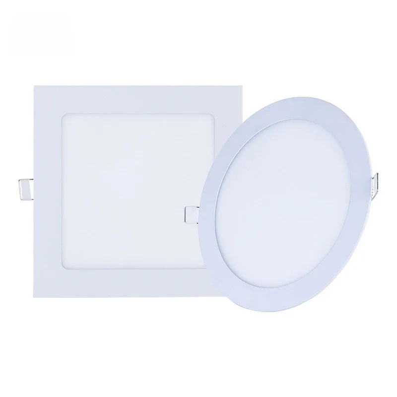 Ultra Dunne Dimbare LED Downlight 3W 6W 9W 12W 18W Ronde LED Plafond Inbouwpaneel downlights Indoor LED Spot Lamp AC85 ~ 265V - afbeelding 2