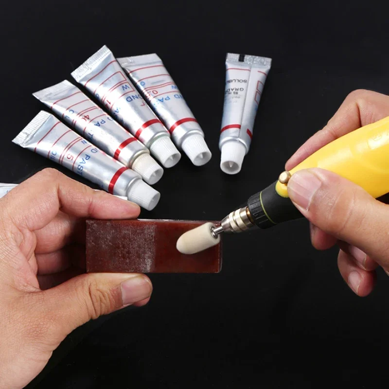 Pâte de polissage diamant W0.5 ~ 40, composé de rodage, métal verre Jade ambre, outils abrasifs de polissage, 1 pièce