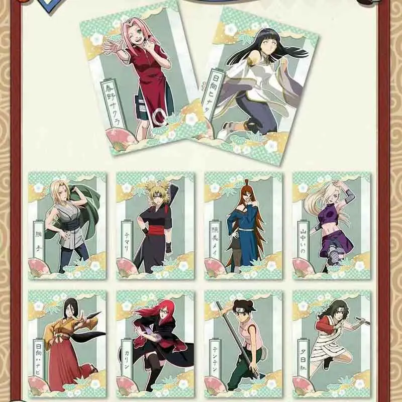 Naruto Collection Cards Wholesale Booster Box 2025 Miao Gu Anime Game Collection Card Board Game Card Children's Holiday Gift