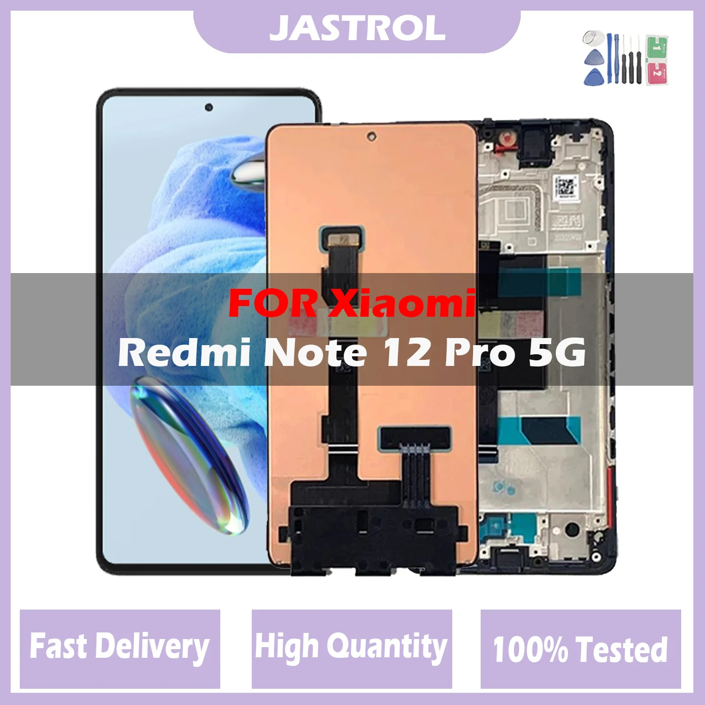 

6.67" Original for Xiaomi Redmi Note 12 Pro 5G 22101316C Lcd Display Touch Screen for Xiaomi Redmi Note 12 Pro+ Plus 22101316UCP